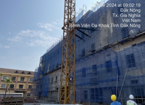 Xây dựng bênh viên đa khoa tỉnh Dak Nông