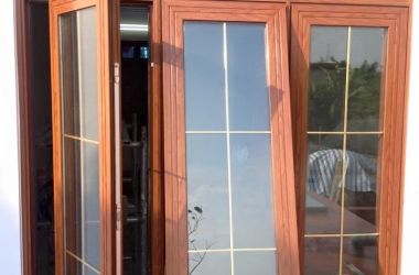 Những ưu điểm của cửa nhôm xingfa giả gỗ 