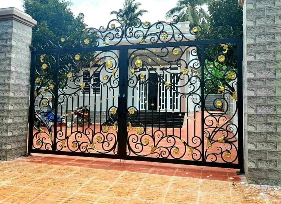 Cổng và hàng rào đẹp 017