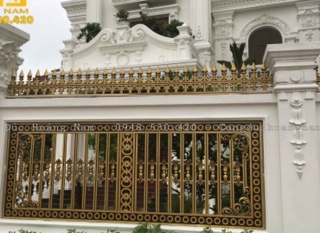 Cổng và hàng rào đẹp 037
