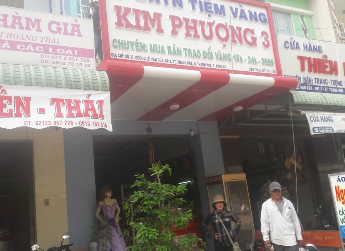 mái che alu thạnh hóa
