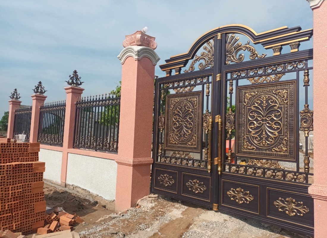 Cổng và hàng rào đẹp 004