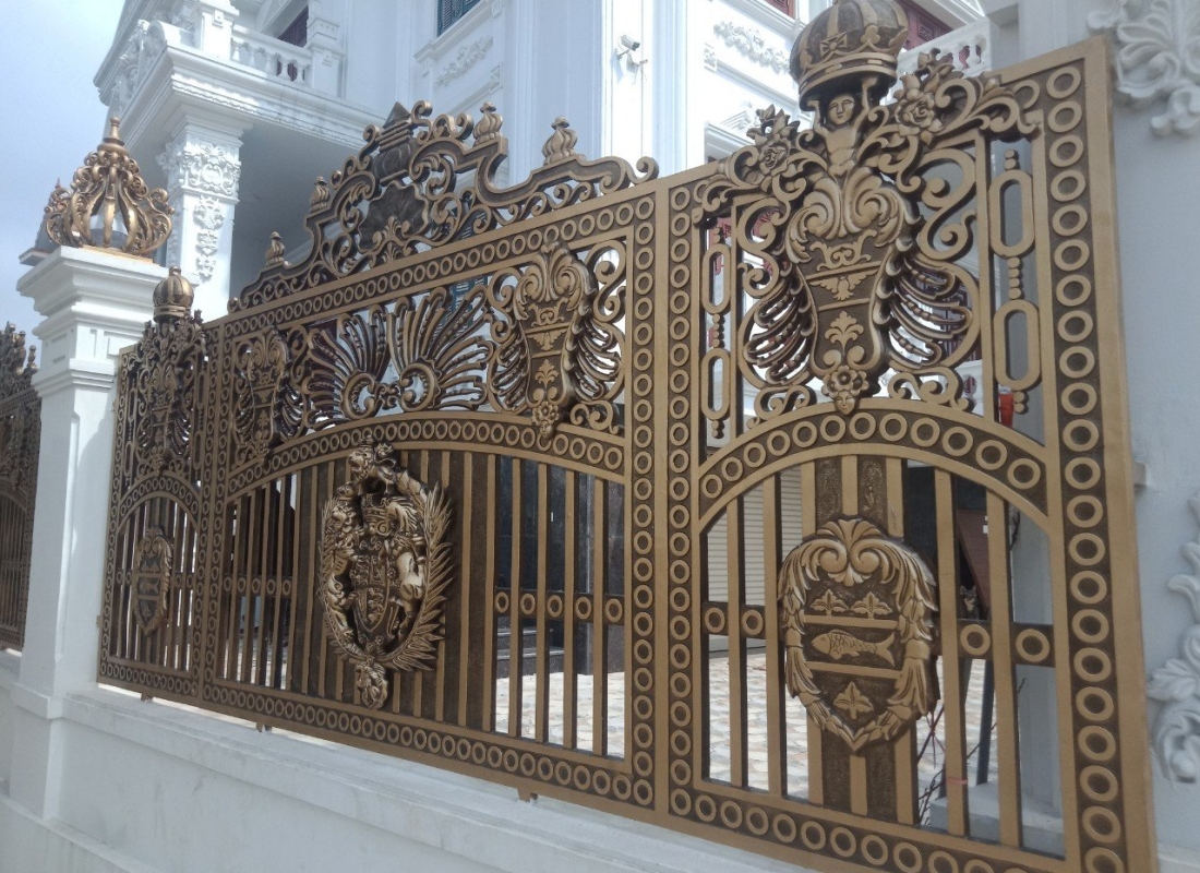 Cổng và hàng rào đẹp 040