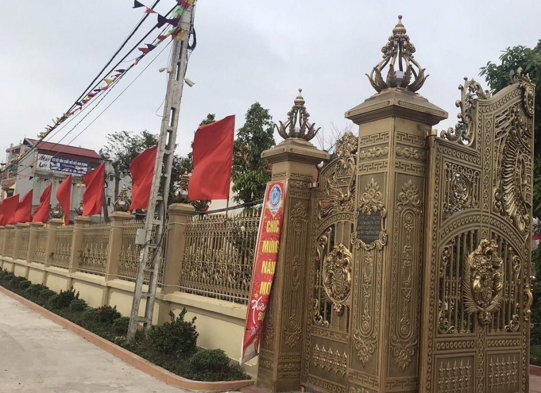 Cổng và hàng rào đẹp 042