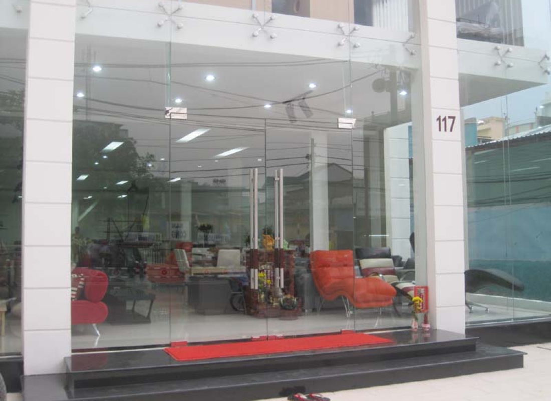 CỬA BẢN LỀ SÀN 08