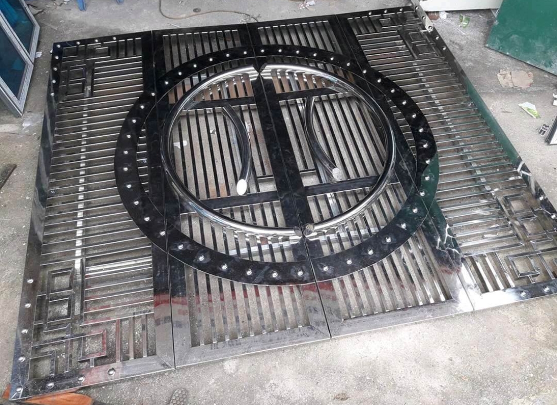 CỬA CỔNG INOX 06