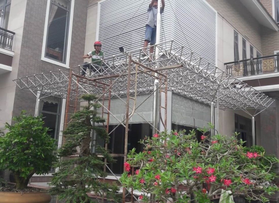 KHÔNG GIAN 3 CHIỀU TRANG TRÍ INOX