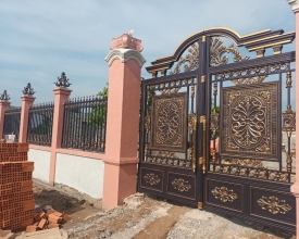 Cổng và hàng rào đẹp 004
