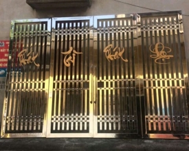CỬA CỔNG INOX 03